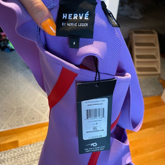 Hervé Léger STRAPS DRESS - Picture 3 of 5